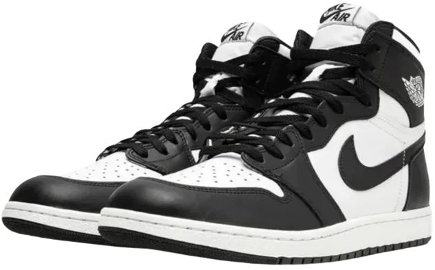 Side View of Jordan 1 High '85 Black White